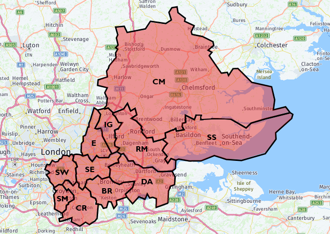 carrara coverage area